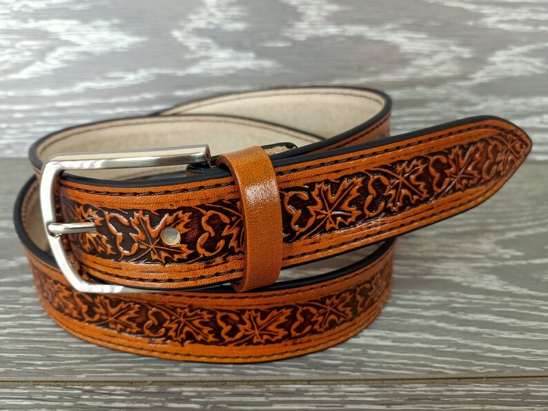 Mens Designer Belts Mens Leather Belts Canadian Belt Etsy