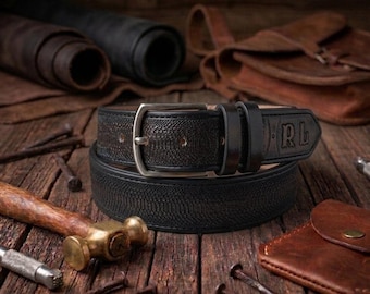 Snakeskin Texture Exotic Western Dress Handmade Snake print Belt, Snake Print Belt, Leather Belt Men, Exotic Western Belt, Anniversary Gifts
