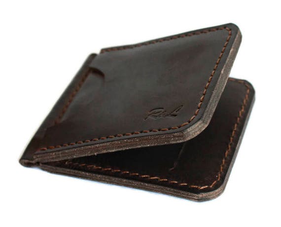 Money Clip Wallet Brown Money Clip Clip Wallet Men S Money Clip Front !   Pocket Wallet Best Money Clip Money Wallet Engraved Money Clip - 