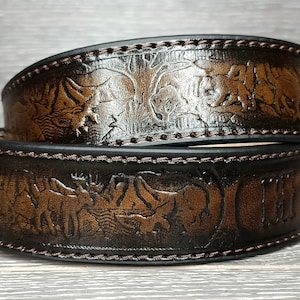 Brown leather belt for men, Genuine leather belt, Mens Belt, Grooms Men Gift, Custom designed mens leather belts personalized with initials