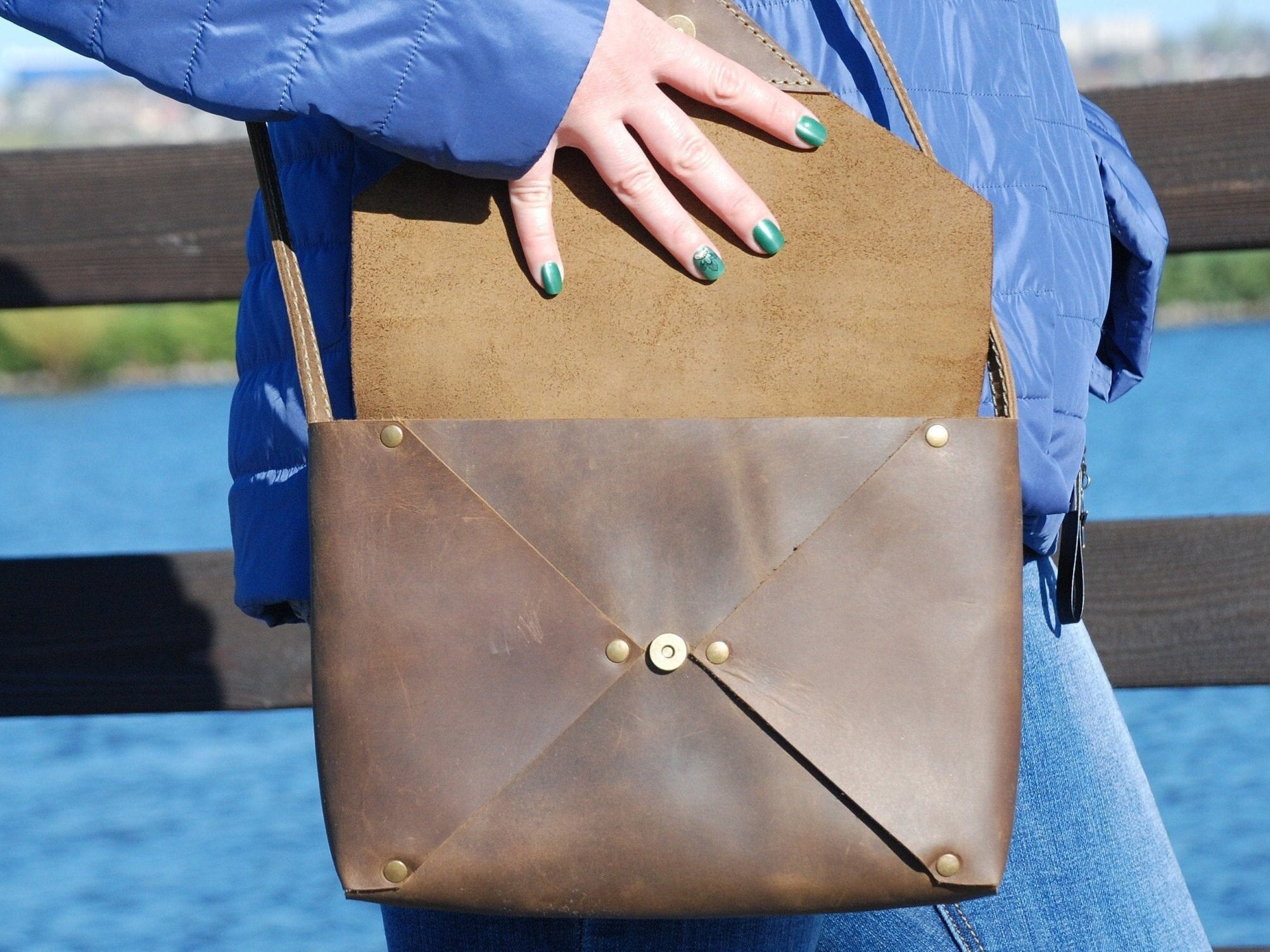 Leather handbag, Crossbody purse, Crossbody casual purse, Shoulder women bag, Leather small messenger bag, Cross body bag for women