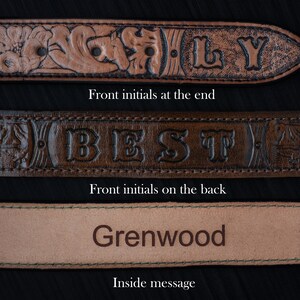 Custom Belt Western Belt Personalized Leather Belt, Personalized Gift ...