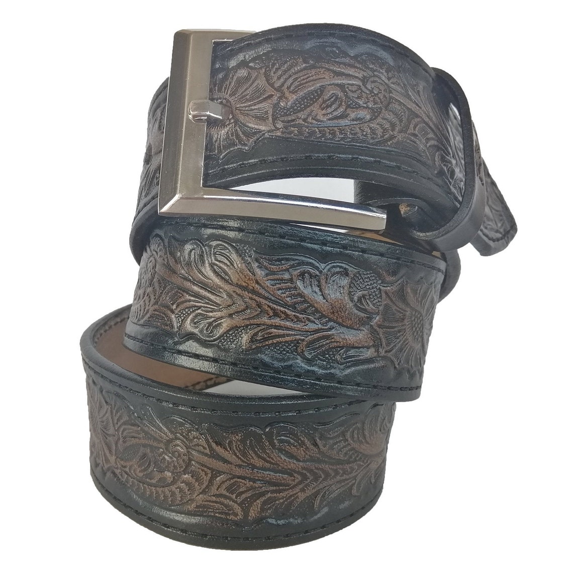 Hand Stamped Leather Belt Waist Belt Leather Belt Men Hand Etsy