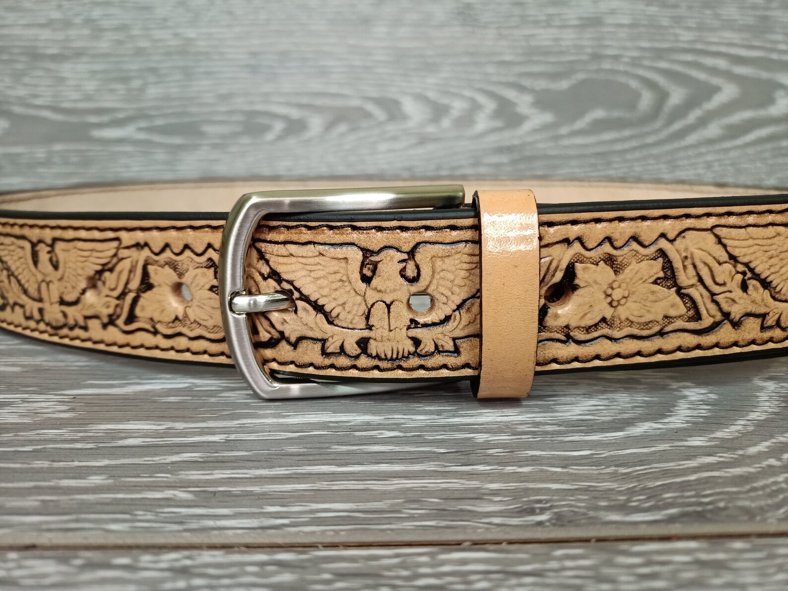 Mens Belts Leather Belt Cowboy Belt Mens Leather Belt Etsy