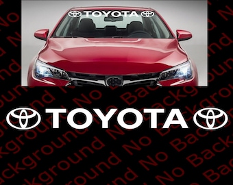 TOYOTA TRD Racing Development Vinyl Graphic Car Window Decal DIE CUT TY003