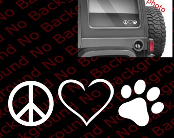 Free Free 106 Peace Love Jeep Svg Free SVG PNG EPS DXF File