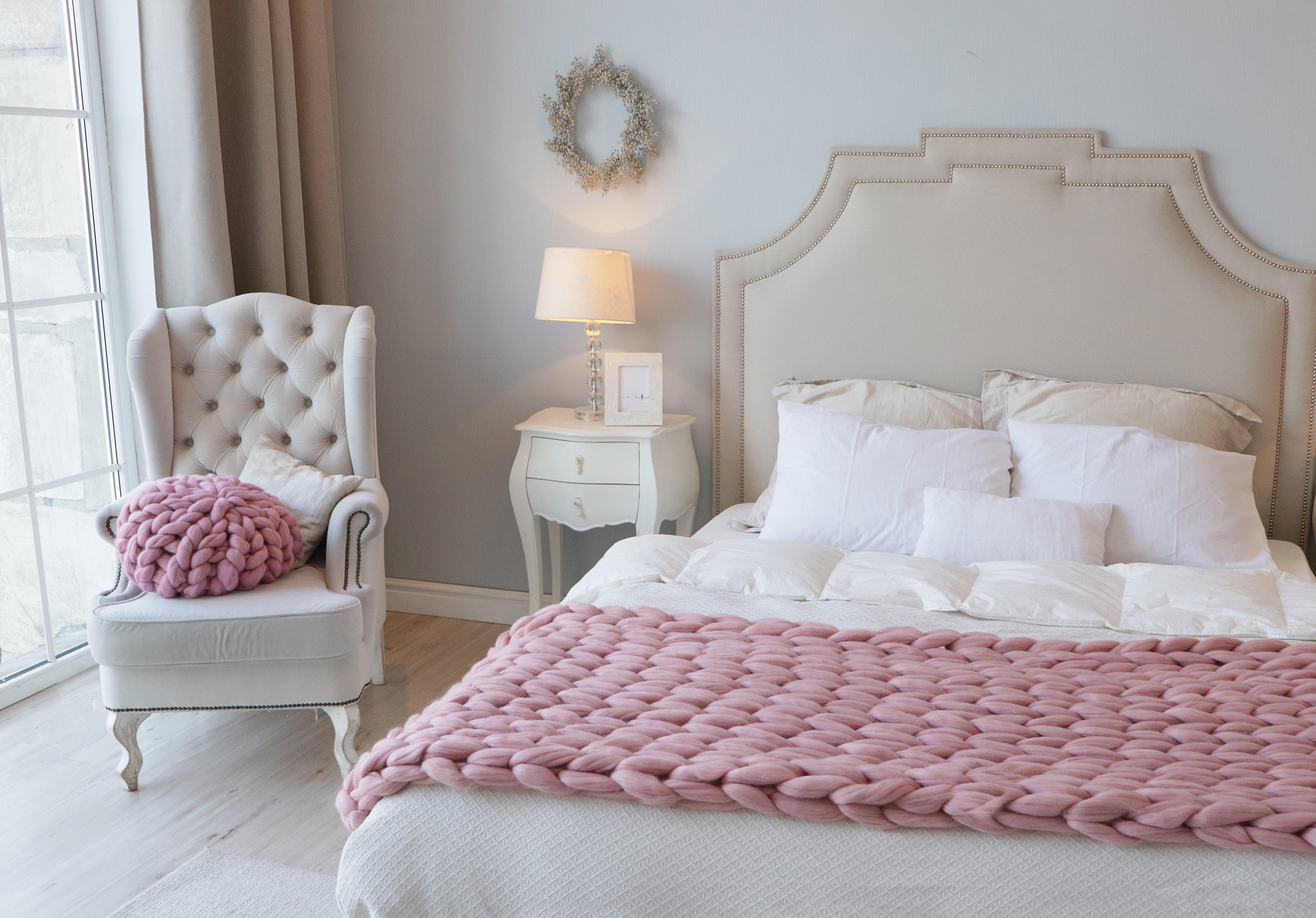 Oversized Knit Blanket Oversized Chunky Knit Blanket Etsy