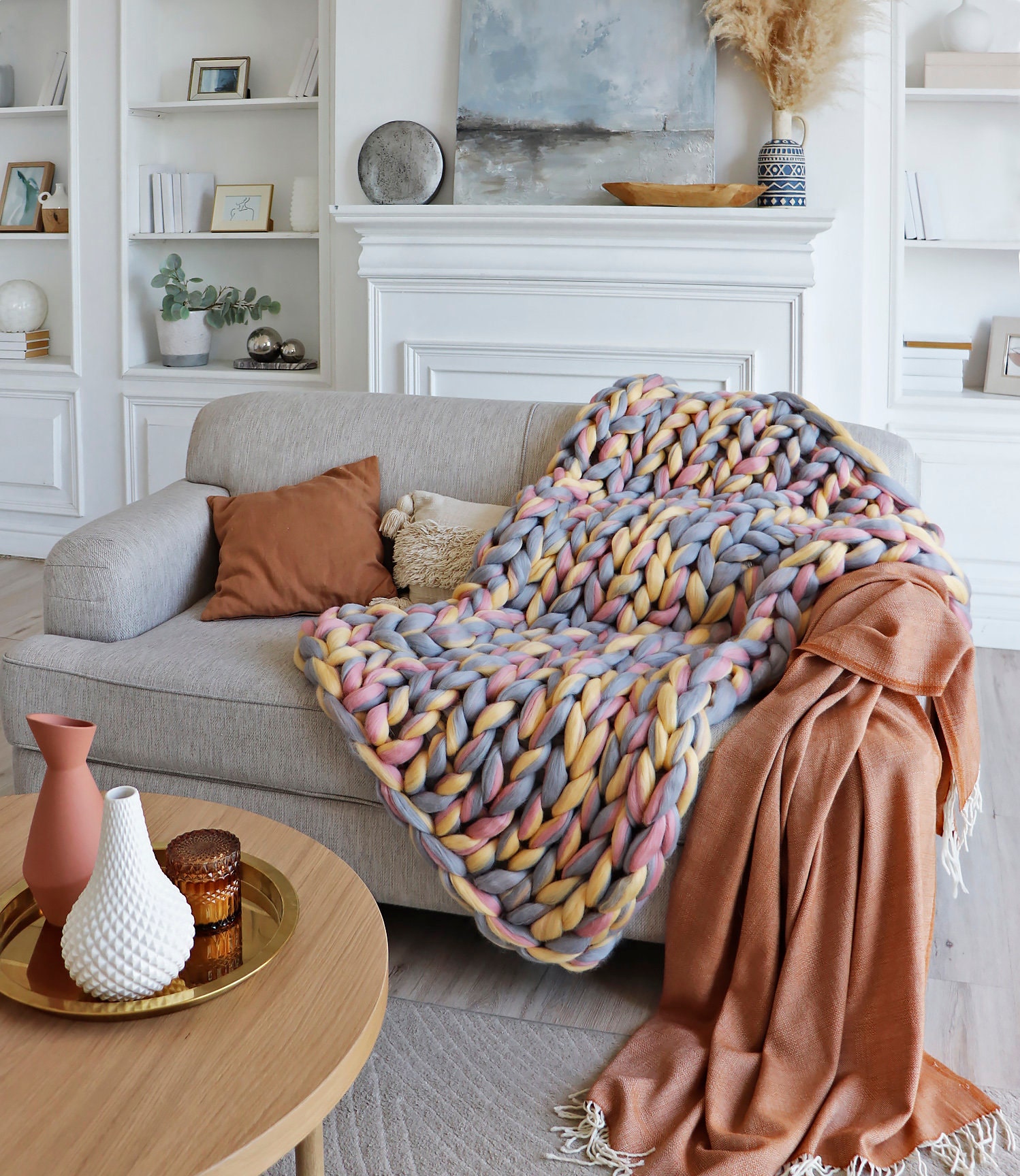 Handmade Woven Blanket Homemade Blanket Homemade Blankets Etsy