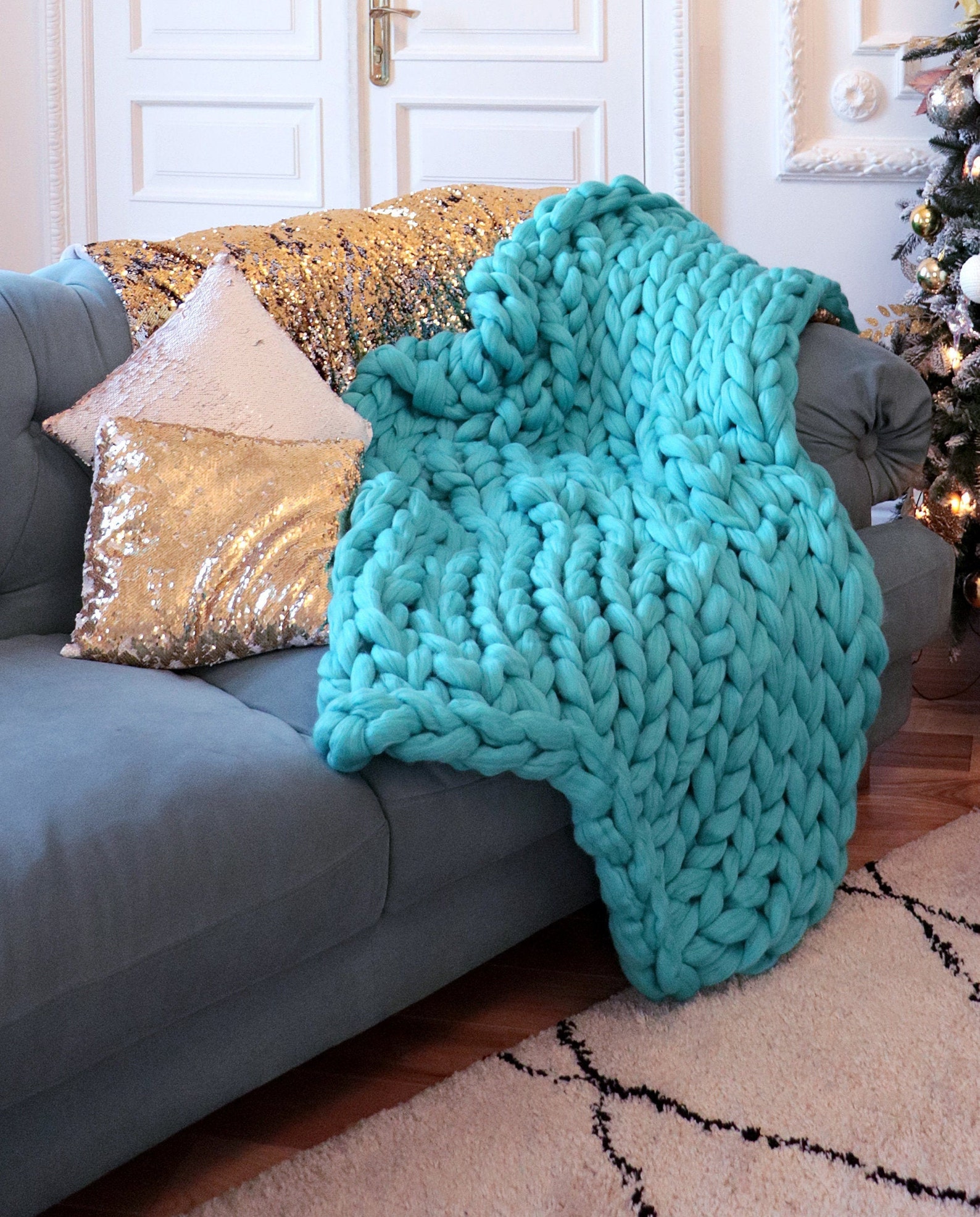 Sage Green Throw Blanket Sage Green Throw Sage Throw Etsy