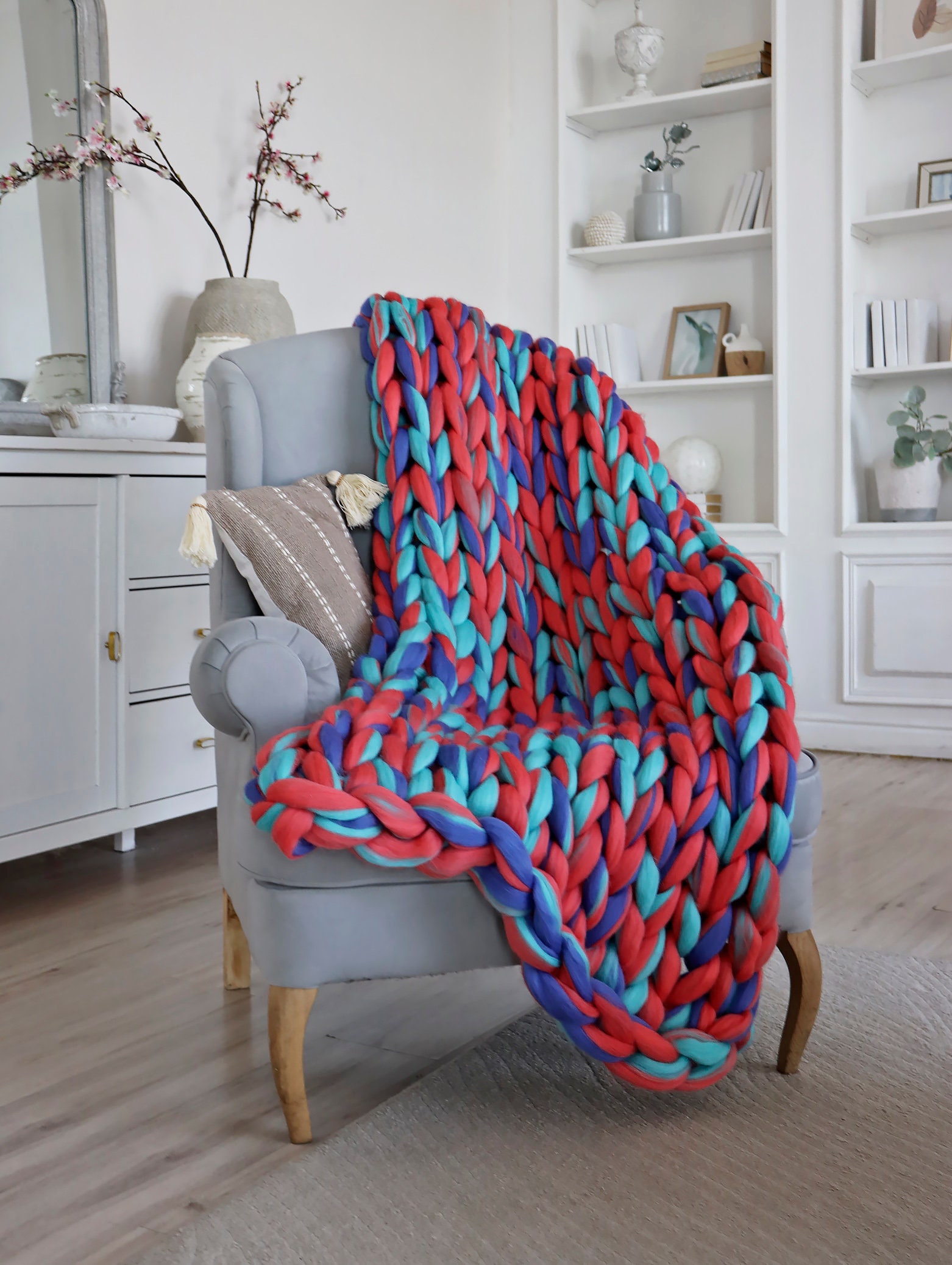 Woolhugs Large Knit Blanket Big Blanket Chunky Knit Etsy Woolhugs Large Knit Blanket Big Blanket Chunky Knit Etsy