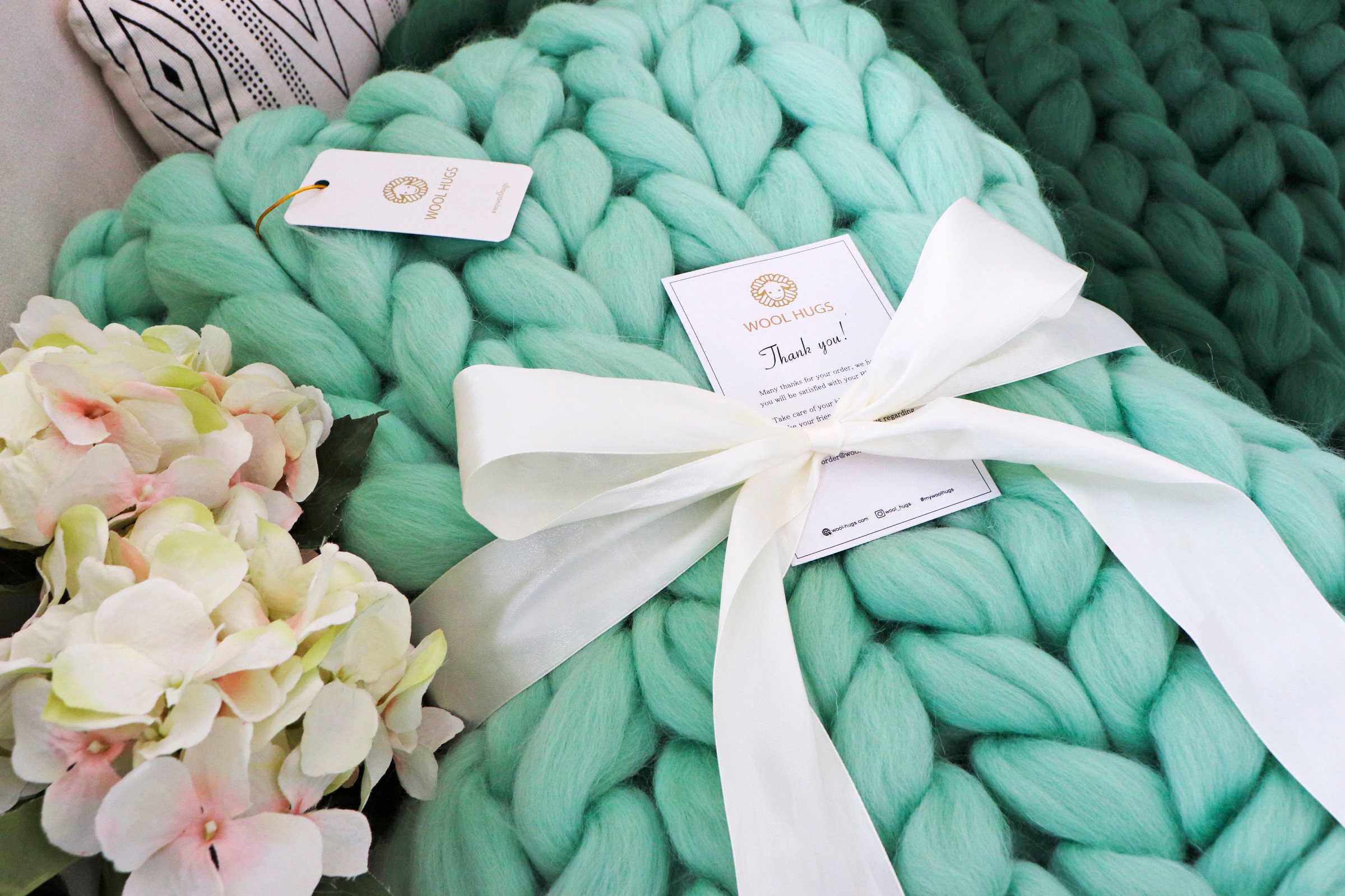 Emerald Green Blanket Throw Blanket Green Green Throw Etsy