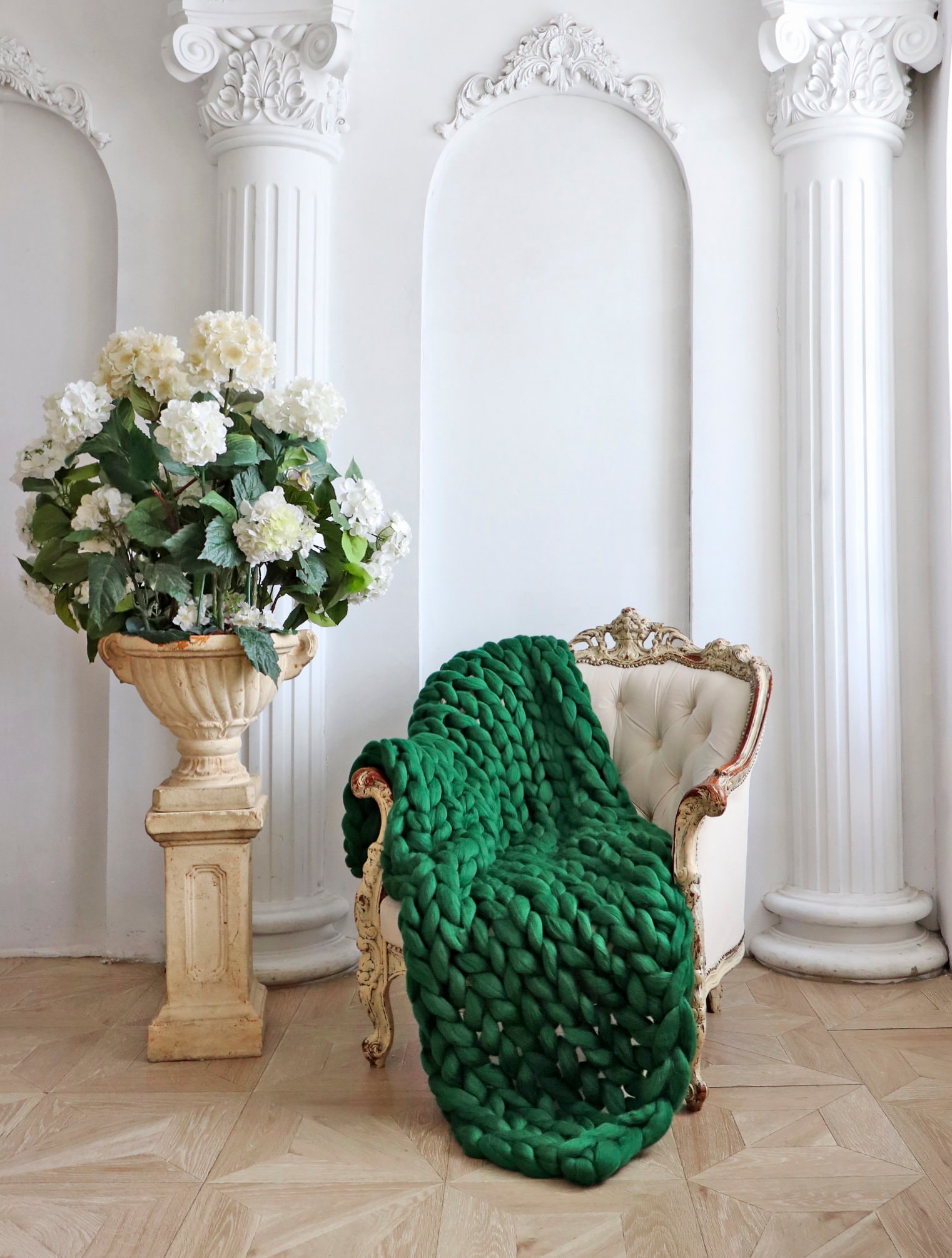 Emerald Green Blanket Throw Blanket Green Green Throw Etsy