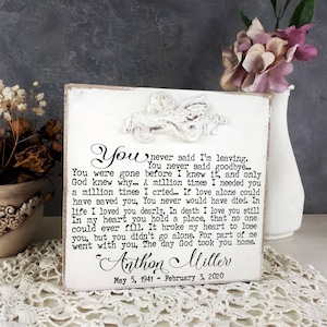 Regalo conmemorativo para el hijo, recuerdo conmemorativo personalizado, madre en duelo por la pérdida de un hijo o una hija, regalos para recordar a un ser querido