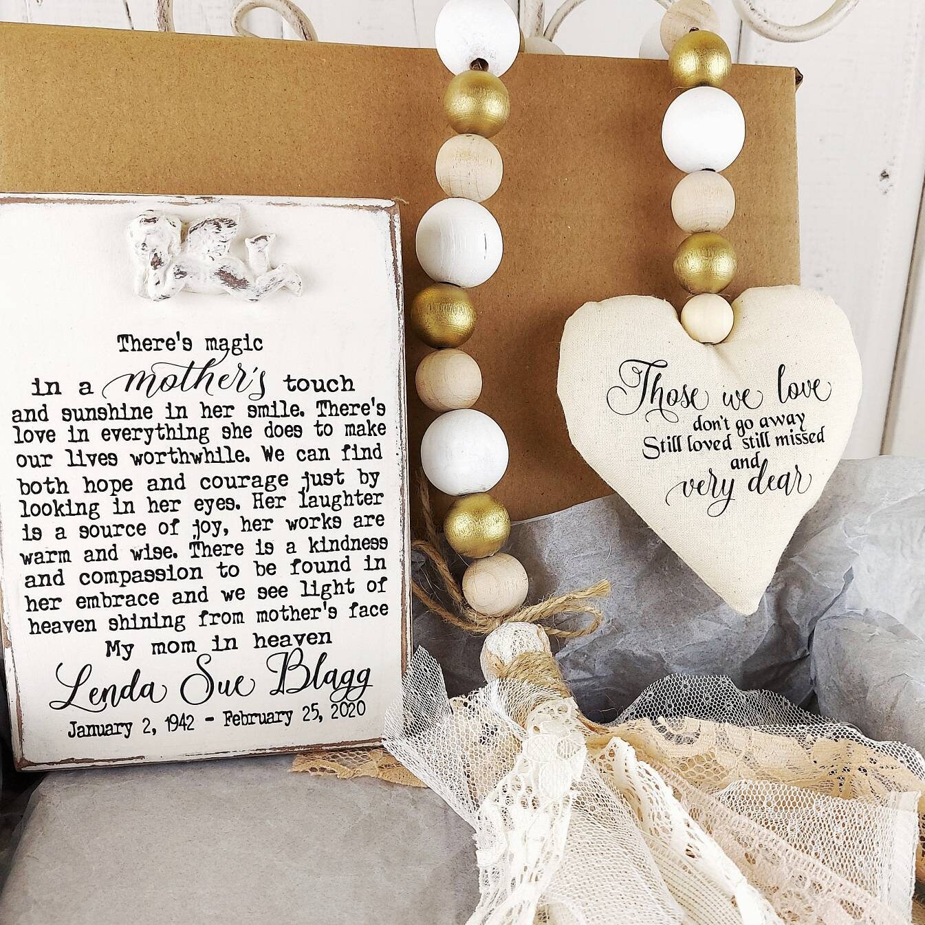 Loss of mother gift box Grief care package Mom passed away Etsy