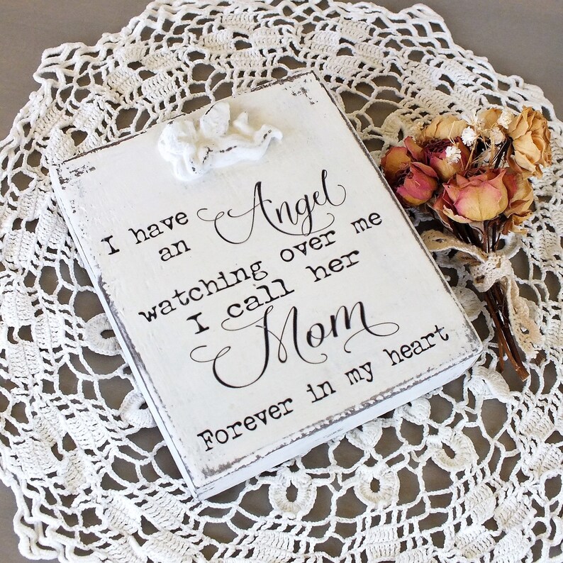 Loss of Mom gift Grieving mother small sign Call your Mom Etsy