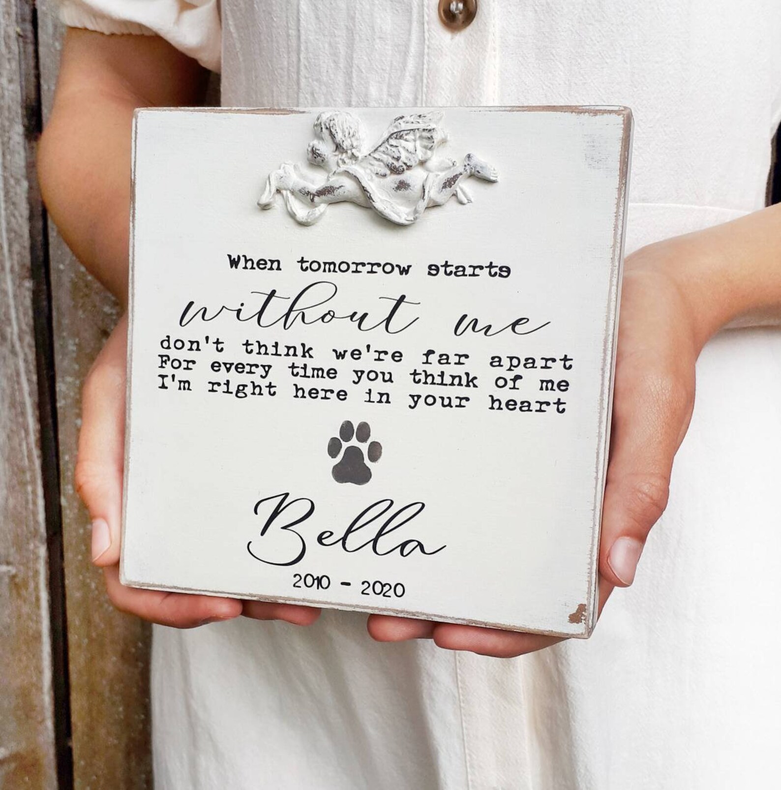 Dog Passing Away Gift Loss of Dog Gift in Loving Memory Pet Etsy