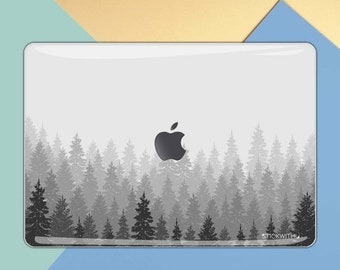 MacBook Skin Forest MacBook Decal Tree MacBook Sticker Nature Vinyl Sticker Grey MacBook Pro White MacBook Retina MacBook   MS 148