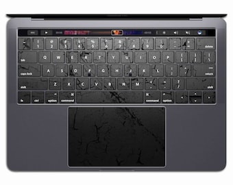 抽象画 | MacBook キーボードステッカー ブラック MacBook キーボード デカール ビニール Air 13 キーボード グレー MS 255