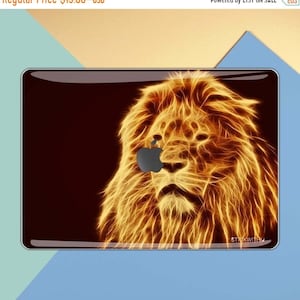 Macbook Skin Lion Macbook Decal Wild Animal Macbook Sticker Abstract Art Macbook Sticker Cover Macbook Pro Skin Macbook Retina MS 150