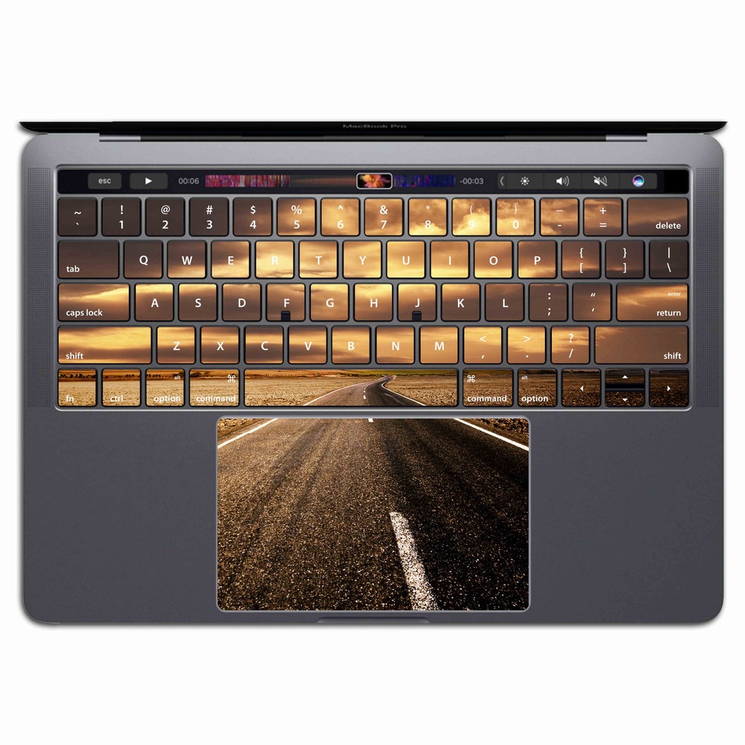 Highway | MacBook Keyboard Stickers Road MacBook Keyboard Decal Vinyl ...