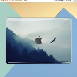 Macbook decal macbook sticker mountain macbook skin landscape macbook Sticker cover birds macbook skin nature forest MS 270