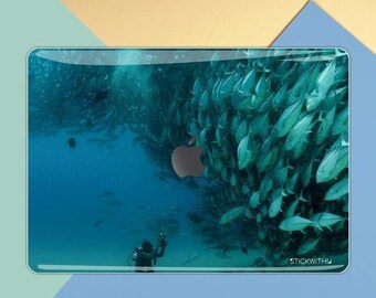 Fish MacBook Skin | Ocean MacBook Sticker Cover MacBook   Skin Sea MacBook Sticker MacBook Decal   Sticker Underwater MS 263