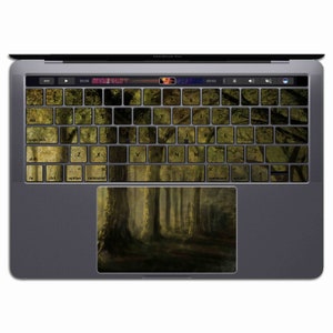 Forest MacBook Keyboard Sticker | Vinyls Tree MacBook Keypad   Nature   Sticker MacBook Pro 15 Air 13 MS 242