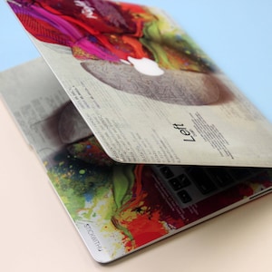 Painting MacBook Skin Left Right Brain MacBook Decal MacBook Sticker ...