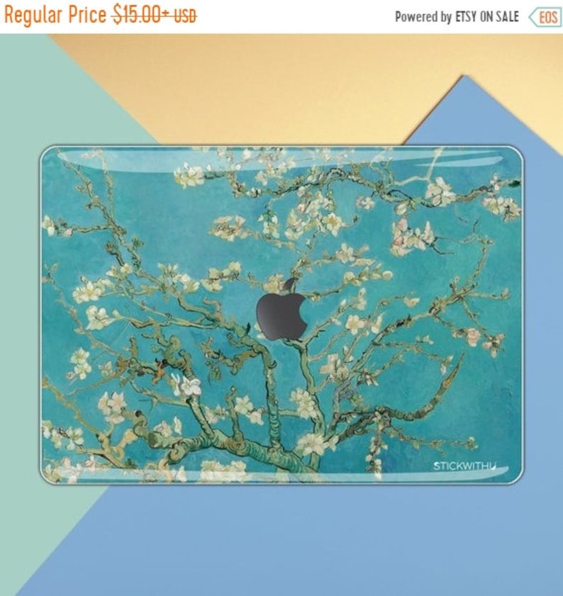 Art Macbook Skin Art Macbook Decal Painting Macbook Sticker Etsy