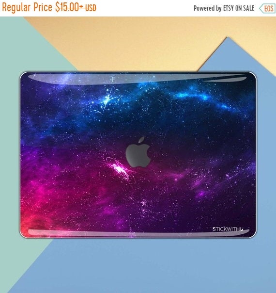 Space MacBook Skin Sticker Galaxy MacBook Sticker Cover Etsy