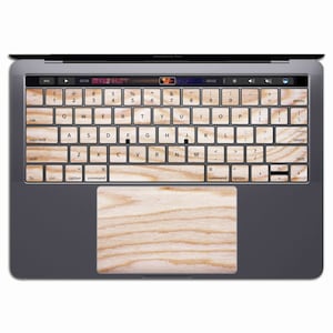 Wood   | MacBook Wood Keyboard Stickers MacBook Keyboard Decal Vinyl Air 13   Pro 15 MS 036