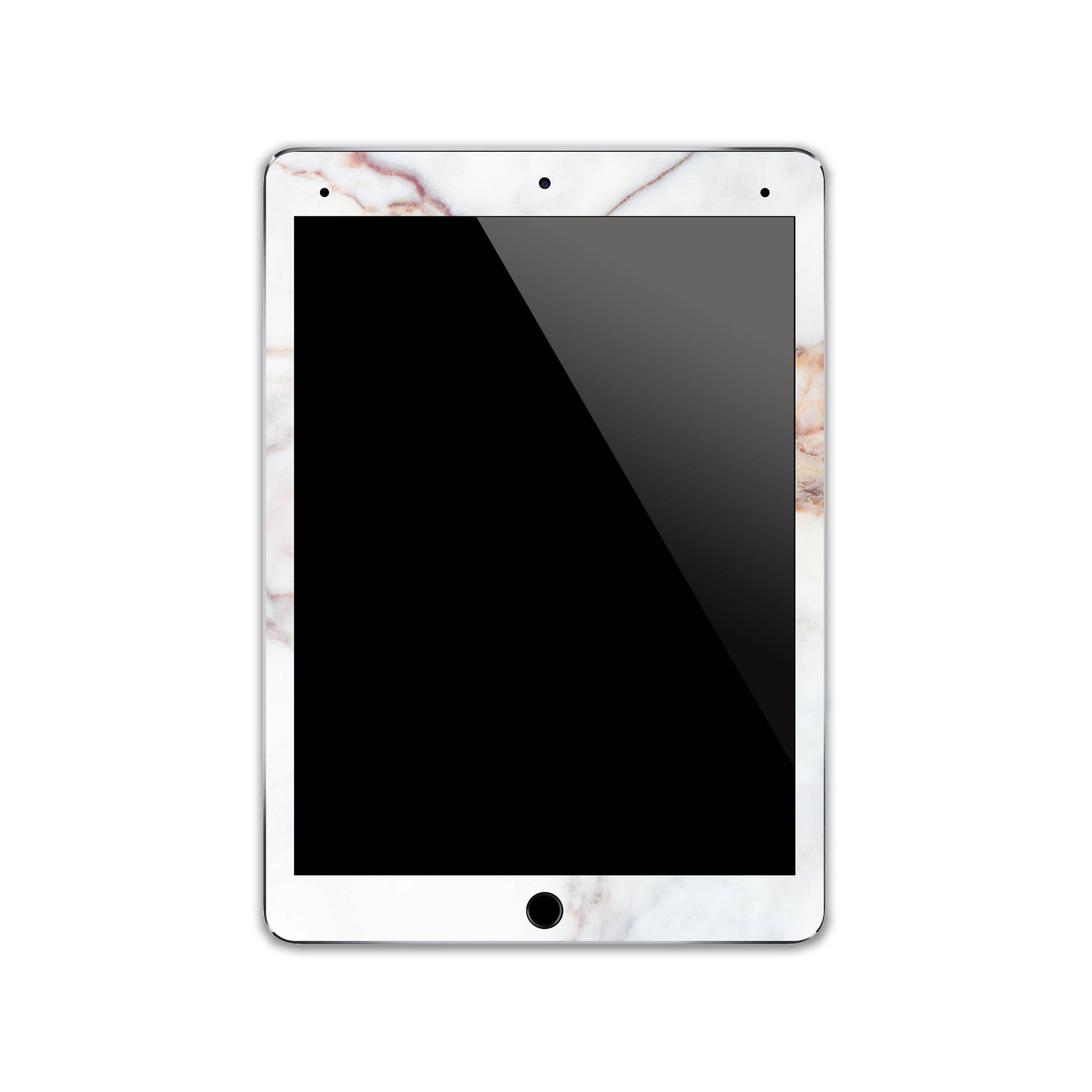 White Marble iPad Skin Sticker Marble iPad Case Black Marble Etsy