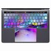 Purple MacBook Keyboard Stickers | MacBook Keyboard Decal   Vinyl 13 inch Air Keyboard Abstract MS 252 