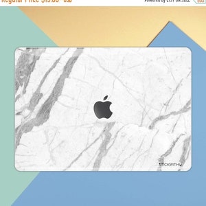 Marmor MacBook Haut weiß Marmor MacBook Aufkleber Marmor Macbook Sticker Marmor Textur Macbook Pro Macbook Air Macbook Aufkleber 13 15 MS 327T