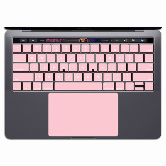 Adesivi per tastiera con blocchi di costruzione rosa Copertina per tastiera  portatile Vinile Decalcomania per tastiera MacBook Air Skin kit MacBook Pro  15 decalcomanie per pelle -  Italia