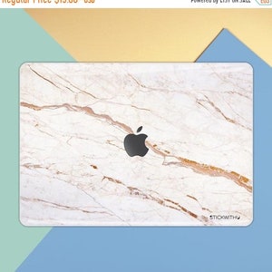 Weiß Marmor MacBook Haut, Marmor MacBook Aufkleber, Marmor Macbook Aufkleber, Marmor Textur, Macbook Pro, Macbook Air, Macbook Aufkleber MS 325