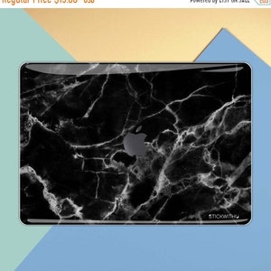Black Marble MacBook skin Marble MacBook decal marble macbook sticker marble texture macbook pro macbook air macbook sticker decal 13 MS 002