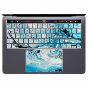 MacBook Keyboard Stickers MacBook Keyboard Decal Grunge   Vinyl Pro 13   Abstract Oil Texture MS 054