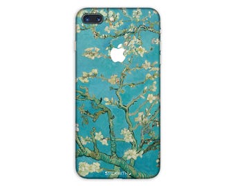 Cherry Blossom iPhone Skin Art iPhone Sticker  Flower iPhone Decal iPhone 7 8 plus iPhone 6 iphone 10x iPhone 6s 6 plus 5 5s SE PS 059