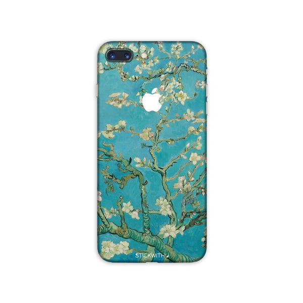 Cherry Blossom iPhone Skin Art iPhone Sticker  Flower iPhone Decal iPhone 7 8 plus iPhone 6 iphone 10x iPhone 6s 6 plus 5 5s SE PS 059