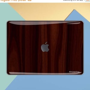 Wood MacBook Decal Wood MacBook Skin Wood MacBook sticker Dark Wood texture MacBook pro MacBook Air MacBook Sticker Decal 13 15 11 12 MS 024