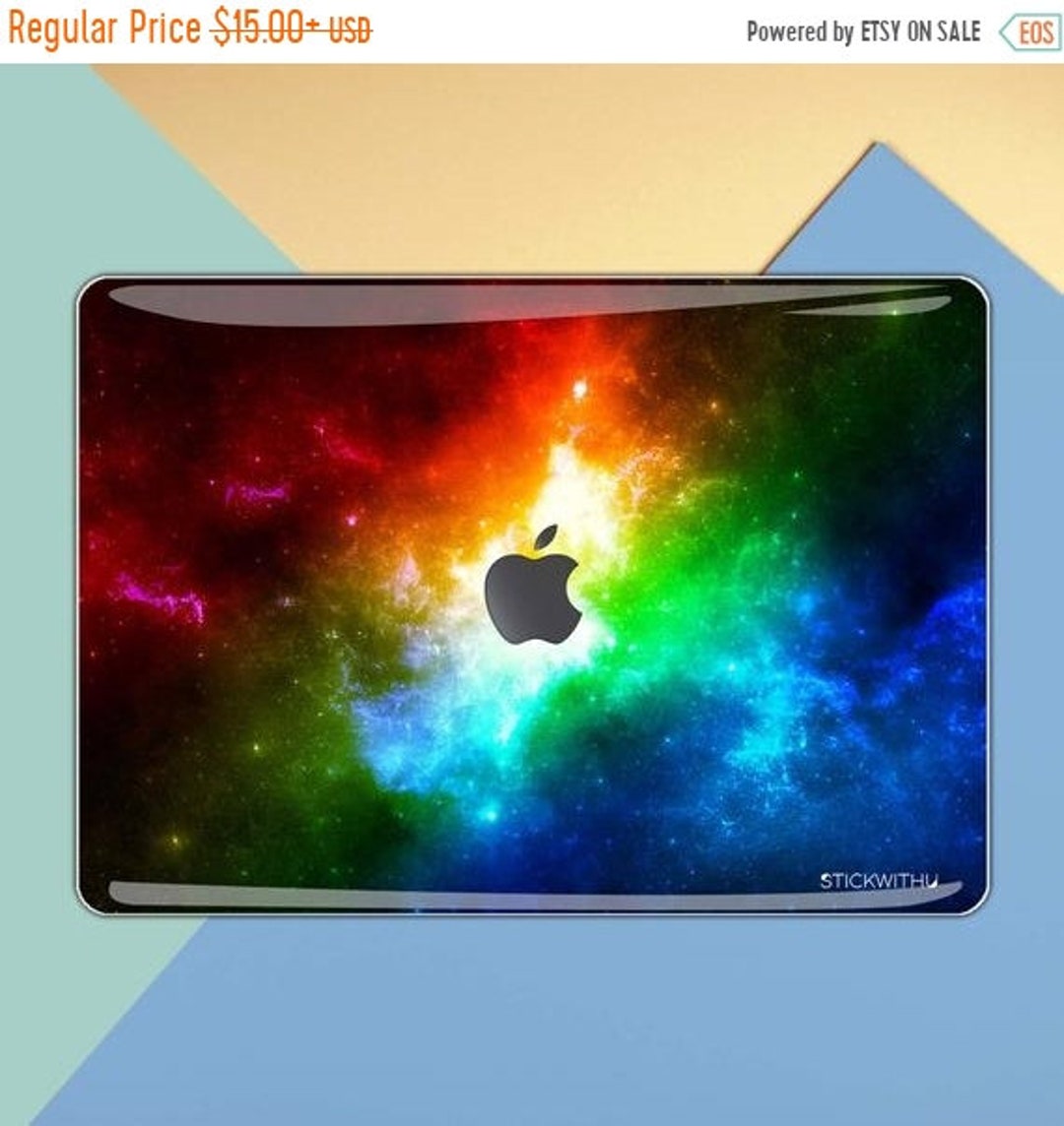 Skin Decal Wrap pour MacBook Pro 13 Retina Touch Stars over glowing Sky