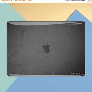 Grey macbook skin stone  macbook sticker MacBook Sticker Cover macbook pro skin macbook   slate macbook decal MS 003