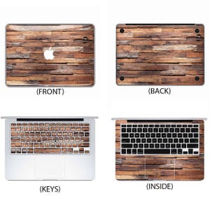 Wood MacBook Skin Wood MacBook Decal Wood MacBook sticker Wood texture MacBook pro MacBook Air MacBook Sticker Decal 13 15 11 12 MS 102