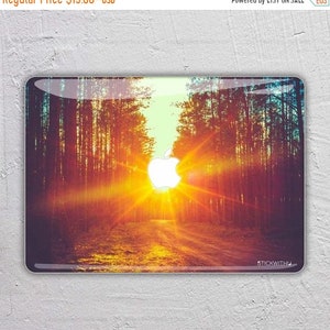 landscape macbook skin forest macbook decal sun macbook sticker sunset macbook Sticker cover photography macbook pro Air MS 079