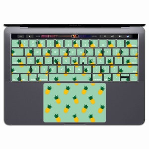 Pineapple   Green MacBook Keyboard Stickers MacBook Keyboard Decal Vinyl Air 13   11 12 Fruit KX 114