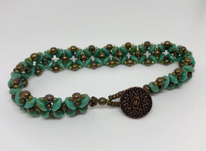 right angle weave bracelet