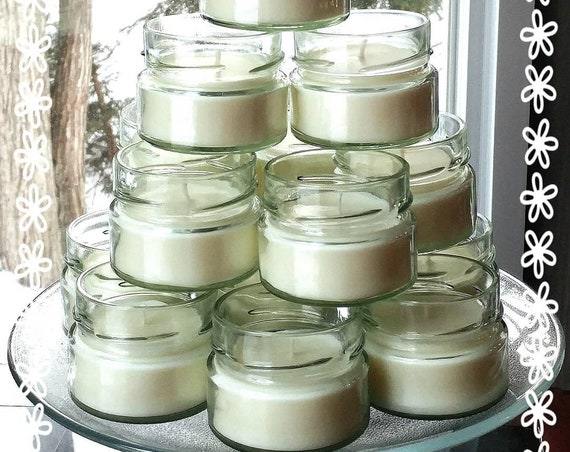 WEDDING guests-wedding-SHOWER-Bachelorette-baptism candle guest gifts (minimum 12)