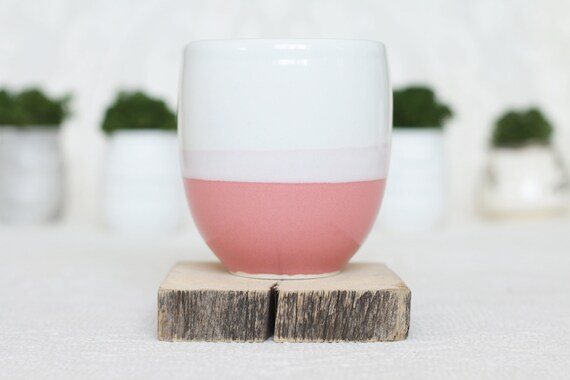 Pink GRAPEFRUIT candle wood wick.