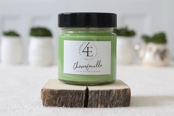 Candle Honeysuckle-honeysuckle candle (delivery fast Purolator 2 days)